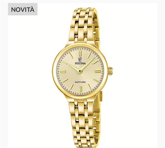 Armbanduhr Festina Dame in Stahl Weißgold F20745/2 - F20745/2